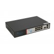 Extralink VICTOR | Switch PoE | 8x Gigabit PoE/PoE+, 2x SFP, 1x Port Konsolowy, 150W, Zarządzalny