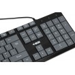 iBox IKC2010G keyboard Home USB QWERTY English Grey, Black