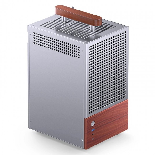 Jonsbo T6 PC Case, Mini-Tower, Mini-ITX, Glass, Wo