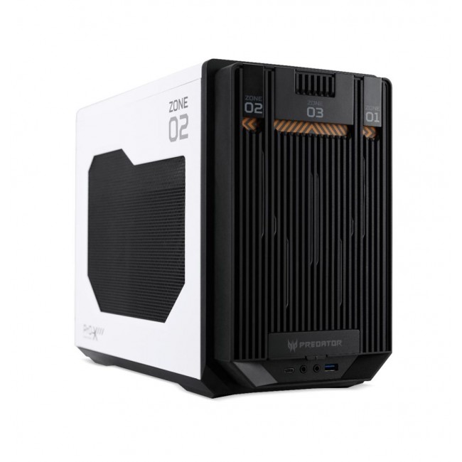 Acer DC.Z3XEE.001 computer case Desktop Black, White