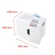 HSM shredstar X5 document shredder, 4.5 x 30 mm + separate CD-cutting mechanism