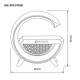 Activejet AJE-SOLO RGB LED music light Activejet AJE-SOLO RGB LED music light