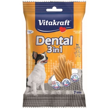 VITAKRAFT Dental 3in1 XS - dog treat - 70g