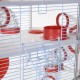 ZOLUX Rody3 Trio - rodent cage - red ZOLUX Rody3 Trio - rodent cage - red