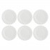 Set of 6 Ducale Salad Plates - White, 20 cm