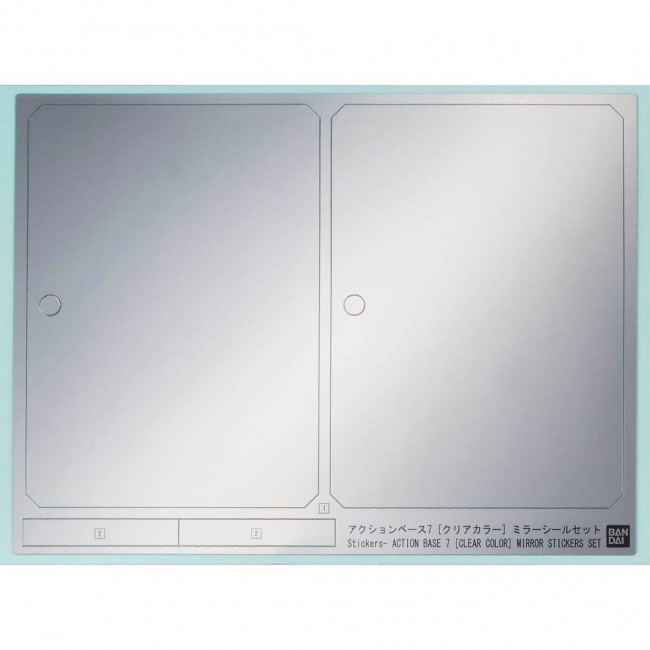 ACTION BASE 7 CLEAR COLOR [MIRROR STICKERS SET]