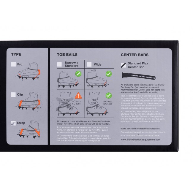 Black Diamond Contact Strap crampon Black Diamond Contact Strap crampon