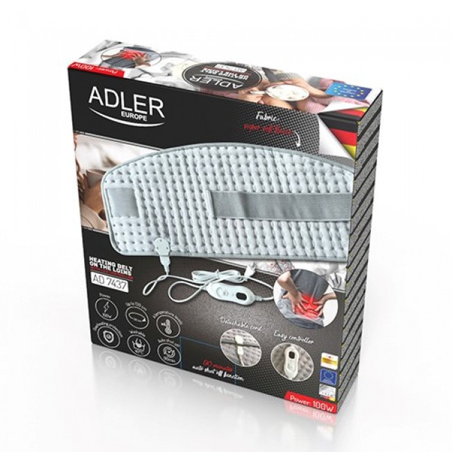 Lumbar heating belt ADLER AD 7437 Lumbar heating belt ADLER AD 7437