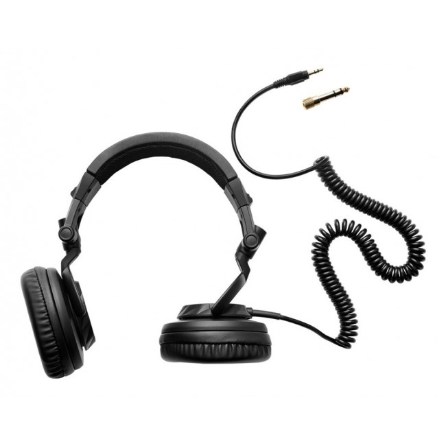 Hercules HDP DJ45 Headphones Wired Head-band Music Black Hercules HDP DJ45 Headphones Wired Head-band Music Black