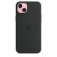 Apple iPhone 15 Plus Silicone Case with MagSafe - Black Apple iPhone 15 Plus Silicone Case with MagSafe - Black