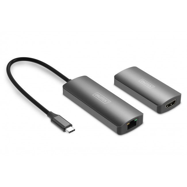Digitus 4K Video Extender (USB-C - HDMI), 30 m Digitus 4K Video Extender (USB-C - HDMI), 30 m