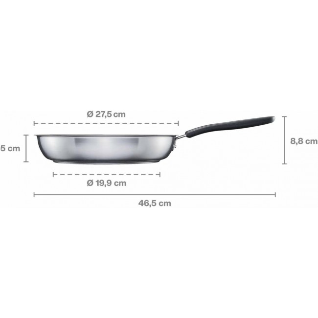 FS. 26cm FRYING PAN WITH FUNCTIONAL FORM CERAMIC COATING FS. 26cm FRYING PAN WITH FUNCTIONAL FORM CERAMIC COATING
