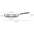 FS. 26cm FRYING PAN WITH FUNCTIONAL FORM CERAMIC COATING