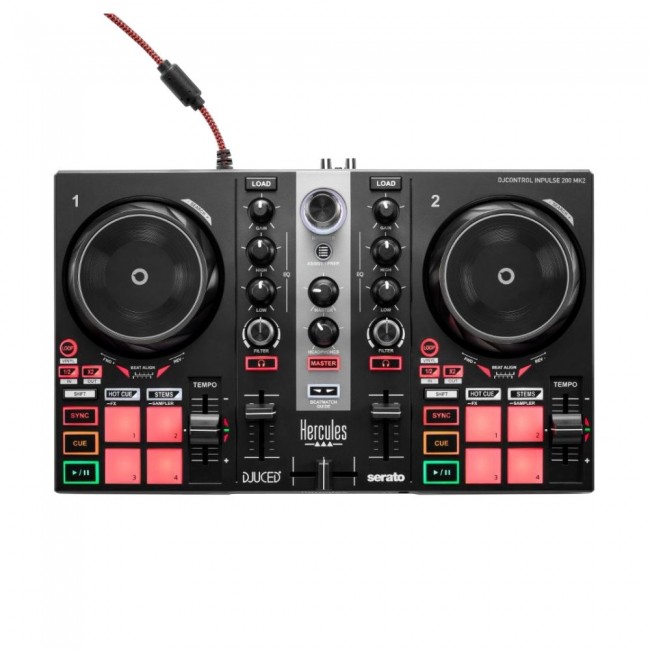 Hercules DJControl Inpulse 200 MK2 - DJ controller Hercules DJControl Inpulse 200 MK2 - DJ controller