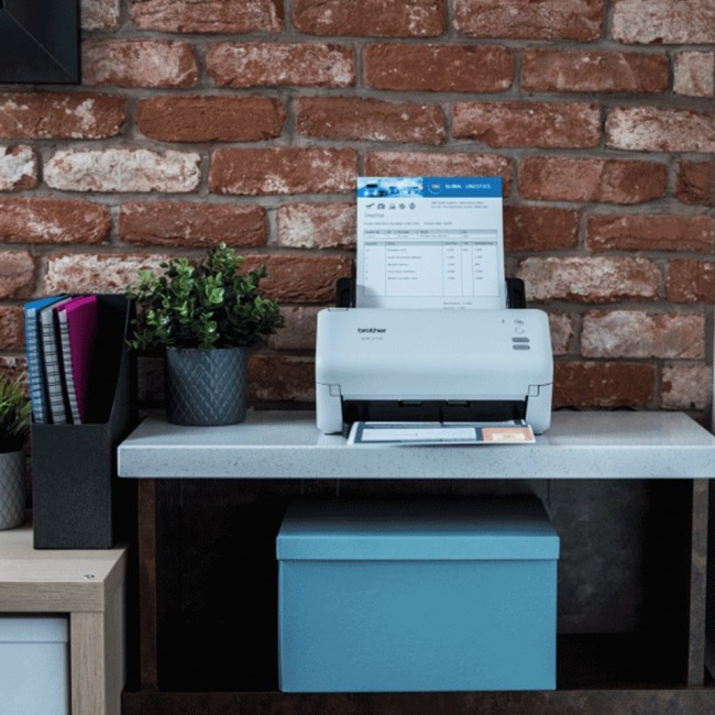 Brother ADS-4100 scanner ADF scanner 600 x 600 DPI A4 Black, White