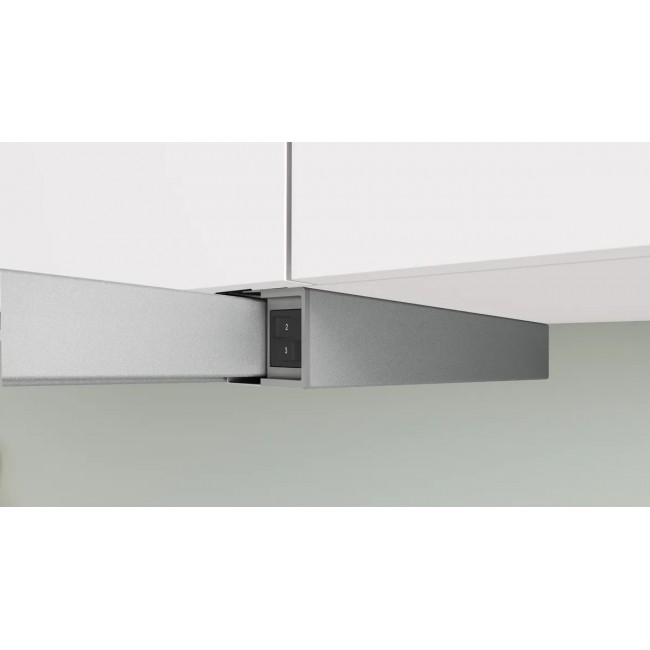 Bosch Serie 2 DFM064W55 cooker hood Semi built-in (pull out) Metallic, Silver 394 m /h