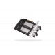 Icy Dock MB842MP-B storage drive enclosure SSD enclosure Black, Silver M.2