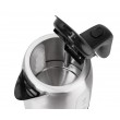 Adler AD 1273 electric kettle 1 L 1200 W Black, Hazelnut, Stainless steel Adler AD 1273 electric kettle 1 L 1200 W Black, Hazelnut, Stainless steel