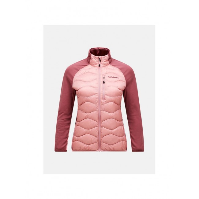 Kurtka damska puchowa PEAK PERFORMANCE W Helium Hybrid Down Jacket kolor r owy - M