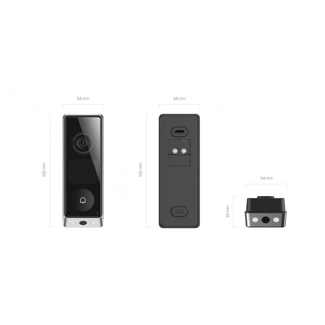 Wideodzwonek Ezviz EP8 Ultra 6MP+2MP Wi-Fi