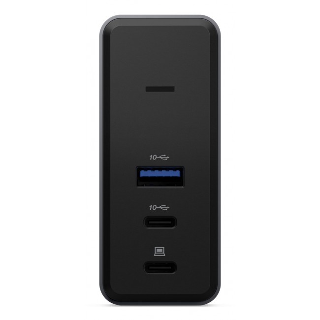 Lenovo X9 Charging GaN Dock Wired USB 3.2 Gen 2 (3.1 Gen 2) Type-C Grey