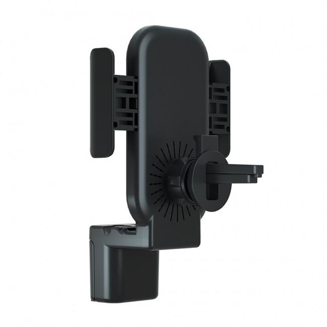 Terratec ChargeAir All Car Active holder Mobile phone/Smartphone, Smartwatch Black