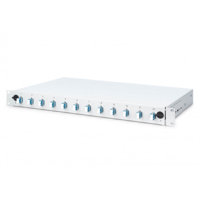 Digitus Fiber Optic Splice Box, Equipped, LC, OS2 Digitus Fiber Optic Splice Box, Equipped, LC, OS2