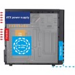 Akyga AK17BK computer case Micro Tower Black
