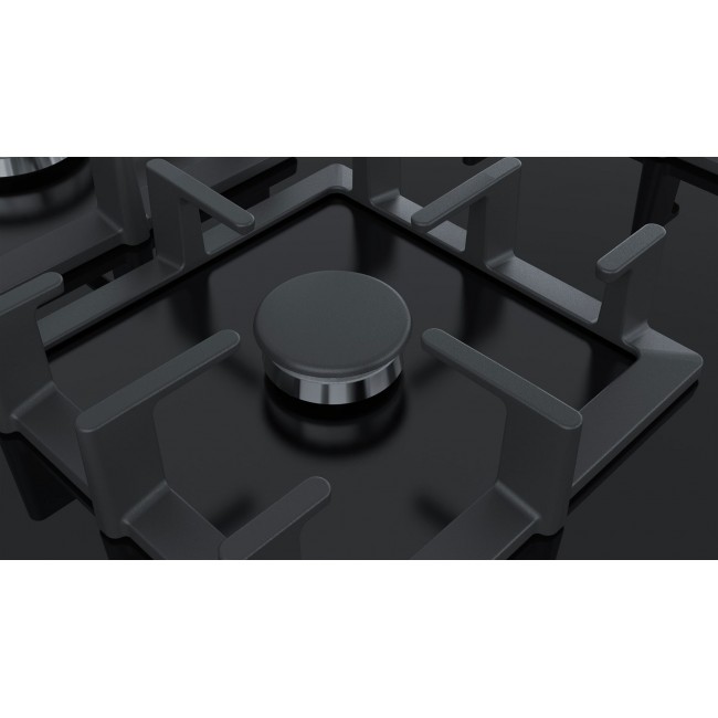 Siemens EP7A6QB90 hob Black Built-in Gas 5 zone(s)