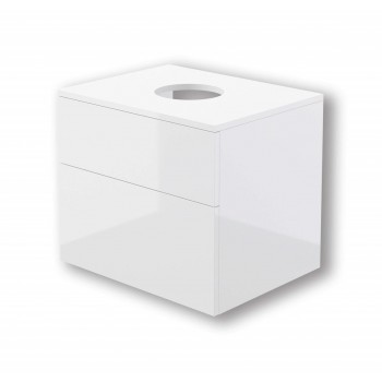 Washbasin cabinet with worktop