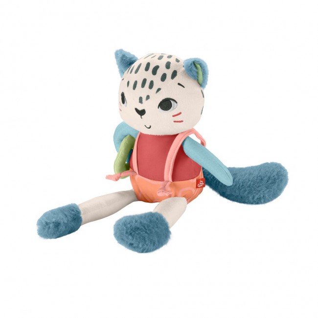 Fisher-Price Planet Friends Spotting Fun Snow Leopard Baby Sensory Toy