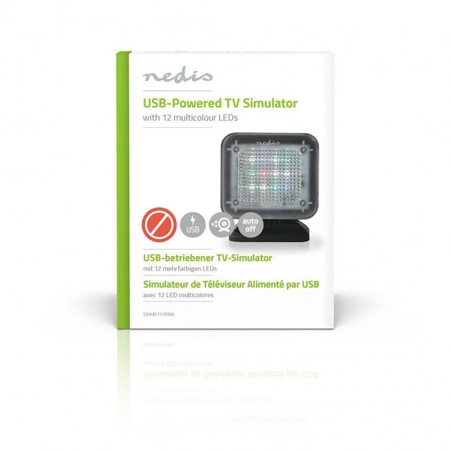 Nedis TV Simulator dummy security camera Black Box Nedis TV Simulator dummy security camera Black Box
