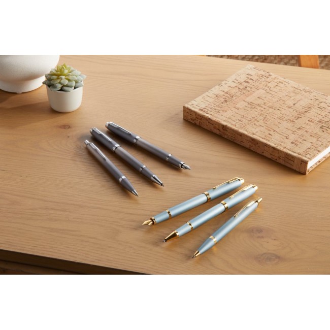 Parker IM ballpoint pen Rituals Turquise Grey