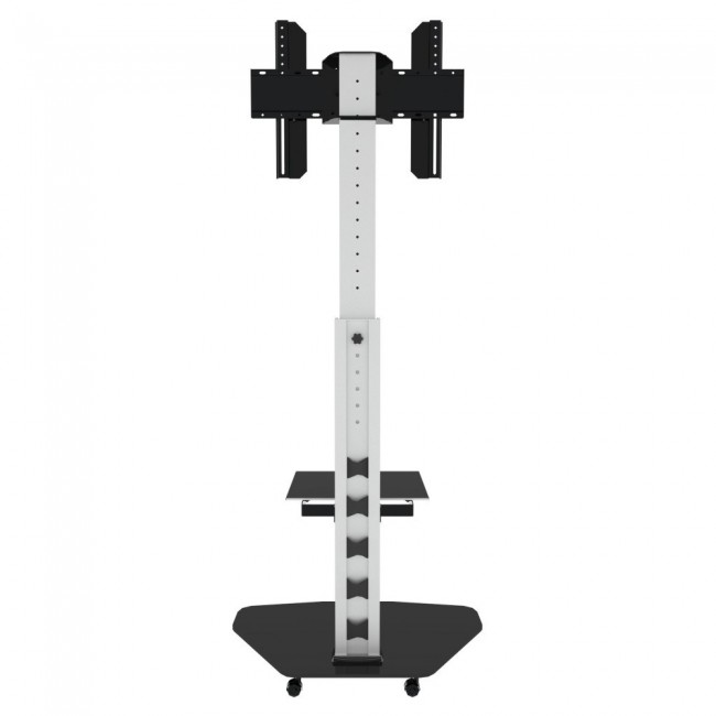 Techly Floor Support with Shelf Trolley TV LCD/LED/Plasma 37-70