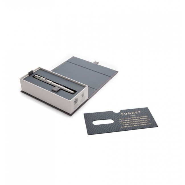 Parker Sonnet fountain pen Cartridge filling system Stainless steel 1 pc(s) Parker Sonnet fountain pen Cartridge filling system Stainless steel 1 pc(s)