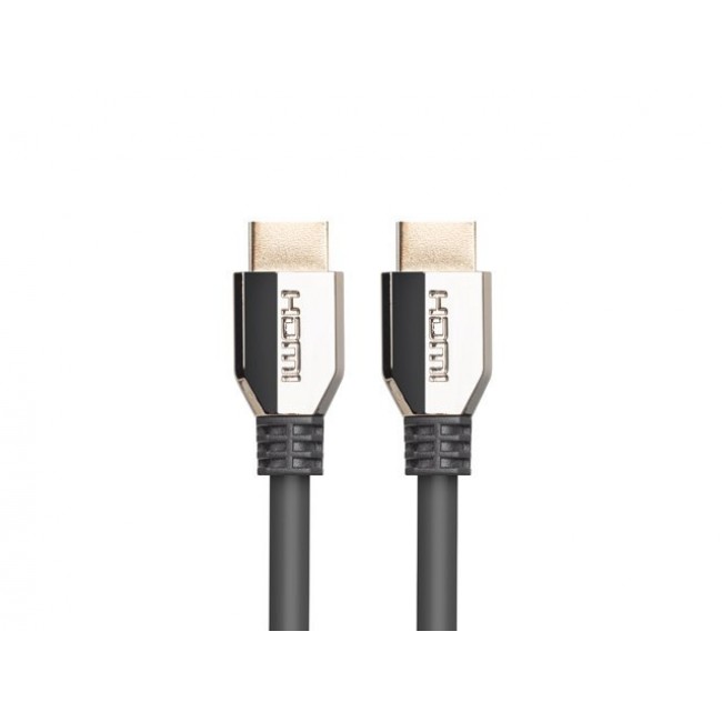 Lanberg CA-HDMI-30CU-0010-BK cable HDMI 1m HDMI Typu A (Standard) 8K 60Hz Lanberg CA-HDMI-30CU-0010-BK cable HDMI 1m HDMI Typu A (Standard) 8K 60Hz
