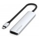 Satechi ST-P6SS interface hub USB Type-C 10000 Mbit/s Silver Satechi ST-P6SS interface hub USB Type-C 10000 Mbit/s Silver