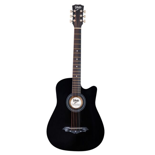 V-TONE AG ONE BK 4/4 Acoustic Guitar Black V-TONE AG ONE BK 4/4 Acoustic Guitar Black