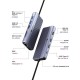ICY BOX IB-DK4062-CPD Wired USB 3.2 Gen 1 (3.1 Gen 1) Type-C Anthracite
