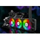 Inca ISS-03XN computer cooling system Computer case Liquid cooling kit 12 cm Black