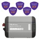 Qoltec Smart Professional Monolith Battery Charger for LiFePO4 AGM GEL SLA batteries | 70A | 12V | Fast charging