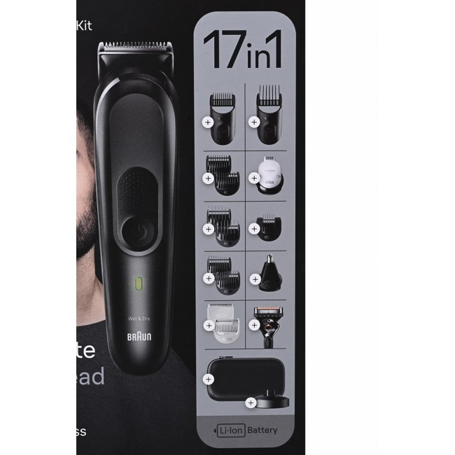 Trimmer Braun MGK7491 Black