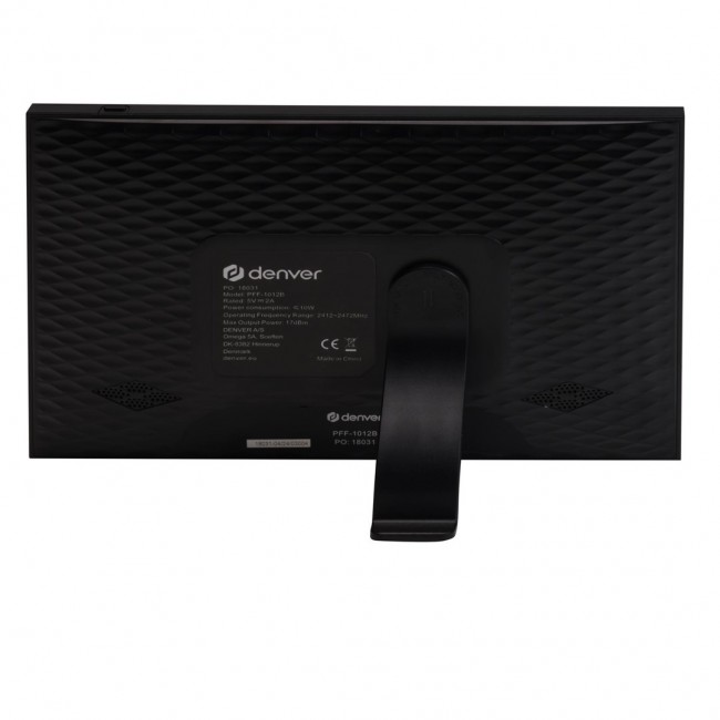 Denver PFF-1012 digital photo frame Black 25.6 cm (10.1