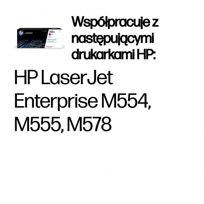 HP 212A Magenta Original LaserJet Toner Cartridge HP 212A Magenta Original LaserJet Toner Cartridge