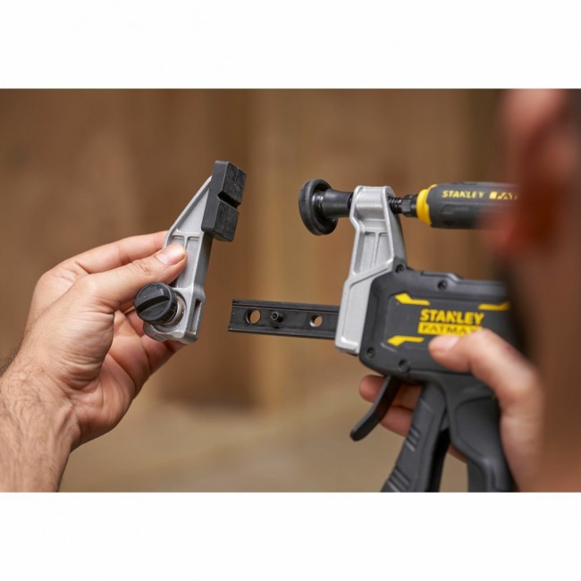 Stanley FATMAX FMHT83008-0 clamp F-clamp 46 cm Black, Grey, Yellow