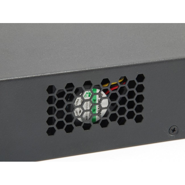 LevelOne KILBY 28-Port L3 Lite Managed Gigabit Fiber Switch, 4 x 10GbE SFP+, 4 x Gigabit SFP/RJ45 Combo