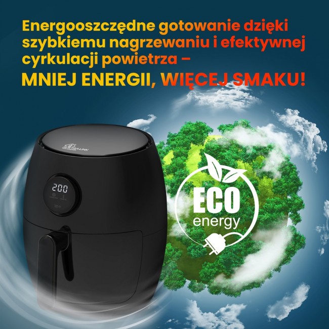Extralink Smart Life Air Fryer SJ-200 2L EU | Air Fryer | 1000W