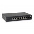 LevelOne 10-Port Web Smart Gigabit PoE Switch, 8 PoE Outputs, 2 x Gigabit SFP, 70W