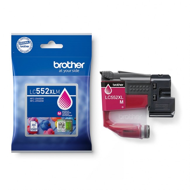 Brother LC552XLM ink cartridge 1 pc(s) Original Magenta