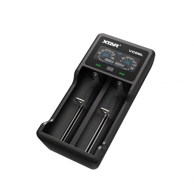 XTAR VC2SL Battery charger Li-ion / Ni-MH / Ni-CD 18650